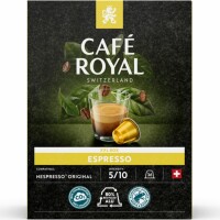 CAFE ROYAL Kaffeekapseln Alu 10165678 Espresso 36 Stk., Kein