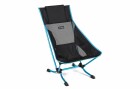 HELINOX Beach Chair, Black-Cyan Blue