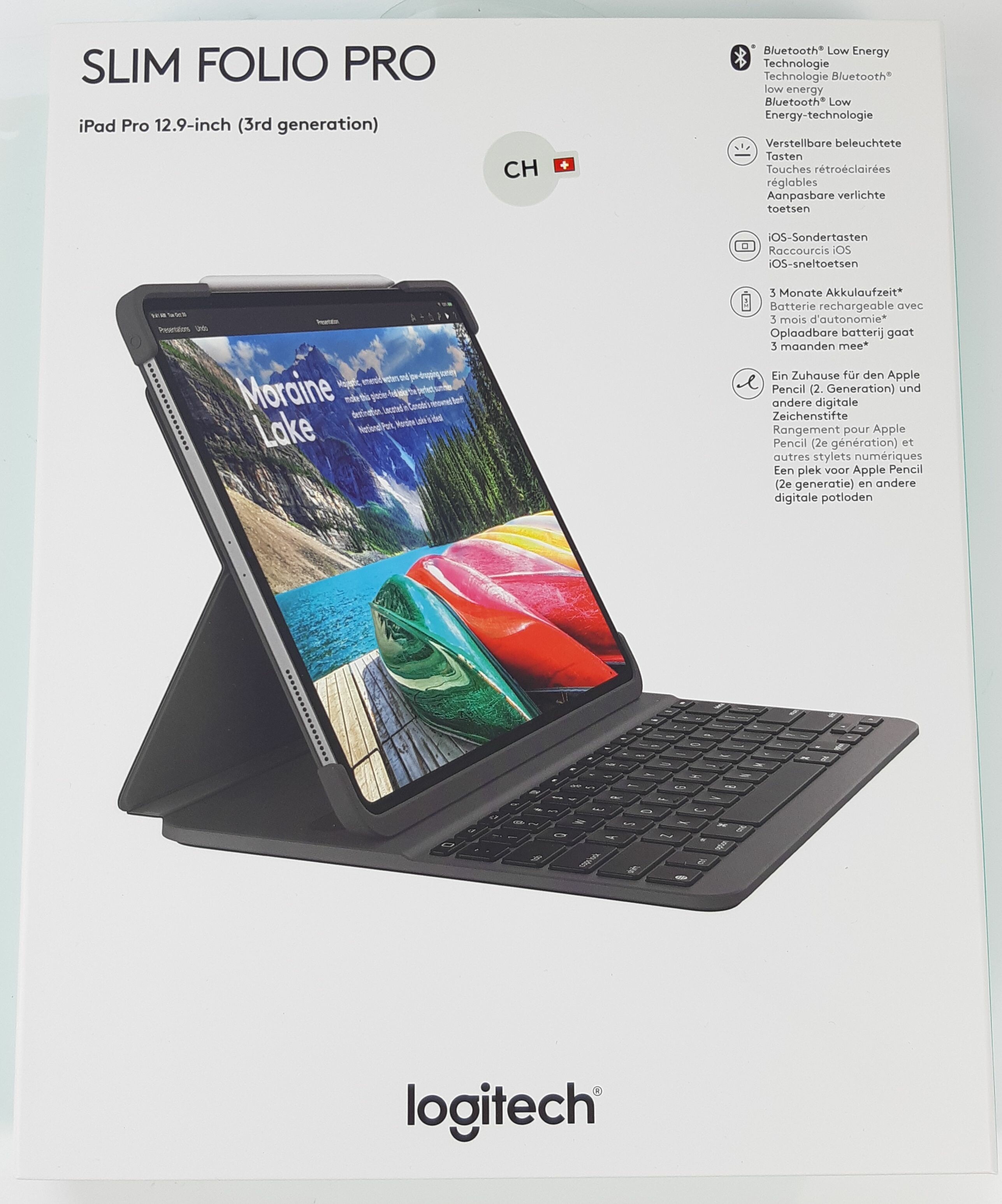 Firesales : Peripherie > Logitech Slim Folio Pro - iPad Pro 12.9