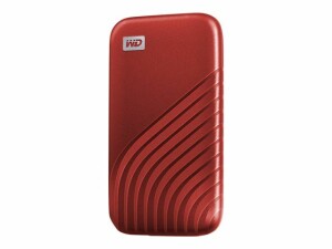 Western Digital Externe SSD - My Passport 500 GB, Rot