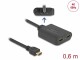 Image 1 DeLock 2-Port Signalsplitter HDMI ? HDMI 4K 60 Hz