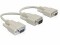 Bild 2 DeLock 2-Port Signalsplitter VGA ? VGA, grau, Anzahl Ports