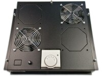 Wirewin Lüftereinheit FAN ROOF 2V BL Schwarz, Detailfarbe