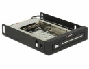 DeLock Wechselrahmen 3.5" Mobile Rack für 1x 2.5", Platzbedarf