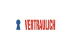 Trodat Motivstempel Office Printy 4912 "VERTRAULICH", Motiv: Text