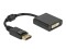 Bild 1 DeLock Adapter Passiv DisplayPort - DVI-D, Kabeltyp: Adapter