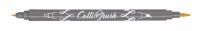 ONLINE    ONLINE Callibrush Pen Double Tip 2mm 19073/6 Curry, Kein