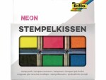 Folia Stempelkissen Neon Mehrfarbig, Detailfarbe: Mehrfarbig