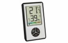 TFA Dostmann Thermo-/Hygrometer Digital, Detailfarbe: Silber, Typ