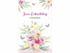 Susy Card Geburtstagskarte Blumengesteck 11 x 17 cm, Papierformat