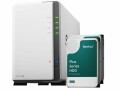 Synology NAS DS223j 2-bay Synology Plus HDD 12 TB