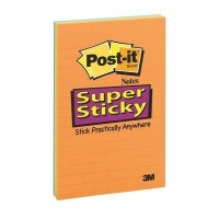 POST-IT Block Super Sticky 101x152mm 4645-3SS-BOOS 3 farbig
