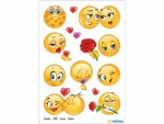 Herma Stickers Motivsticker Love Faces, 1 Blatt, Motiv: Smiley