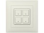 ABB free@home Funk-Sensor/Jalousieaktor 2-fach B-Typ, Detailfarbe: Weiss