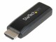 StarTech.com - HDMI to VGA Adapter - Aux Audio Output - Compact - 1920x1200 - HDMI to VGA (HD2VGAMICRA)