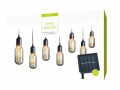 STT Lichterkette Solar Edison, 10 LEDs, 2.7m, Smoky, Betriebsart