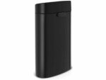 Brabantia Abfalleimer Touch Bin 40 l, Matt Black, Anzahl