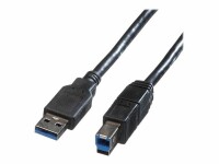 Roline - USB-Kabel - USB Typ A (M) zu USB Type B (M) - USB 3.0 - 3 m