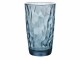 Bormioli Rocco Longdrinkglas Diamond 470 ml, 6 Stück, Blau, Höhe
