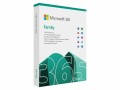 Microsoft 365 Family Box, 6 User, Englisch, Produktfamilie: Microsoft