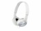 Bild 4 Sony On-Ear-Kopfhörer MDR-ZX310AP Weiss, Detailfarbe: Weiss