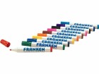 Franken Whiteboard-Marker 2-6 mm, 10 Stück, Sortiert, Oberfläche