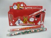 ROOST Xmas Jumbo Bleistift XM105 ass. Weihnachtsmotive, Kein