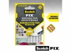 Scotch Klebepads Scotch-Fix, 11 mm x 15 mm, Weiss