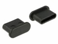 DeLock Blindstecker USB-C 10 Stück Schwarz, USB Standard: 3.0/3.1