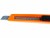 Bild 1 Büroline Cutter 9 mm, Orange, Klingenform: Spitzwinklige Klinge