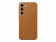 Samsung Backcover Leather (Galaxy S23+, Camel