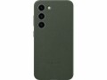 Samsung Back Cover Leather Galaxy S23 Grün, Fallsicher: Nein