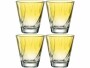 Leonardo Trinkglas Twist 215 ml, 4 Stück, Gelb, Glas