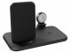 Zens Wireless Charger 4-in-1 Stand+Watch Qi/USB-A/Apple Watch