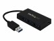 StarTech.com - 4 Port USB 3.0 Hub - USB-A to USB-A & USB C