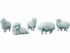 Botanic-Haus Krippenfiguren Wollschafe 5.5 cm, Detailmaterial: Wolle