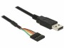 DeLock USB 2.0-Kabel TTL Seriel 6 Pin (5 V