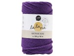 lalana Wolle Makramee Rope 3 mm, 330 g, Violett