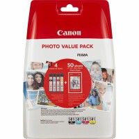 Canon Multipack Tinte Photo BKCMY CLI-581BKCMY Pixma