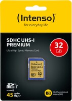 Intenso SDHC Card PREMIUM 32GB 3421480 UHS-I, Kein