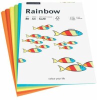 PAPYRUS   PAPYRUS Rainbow Mixpack 88043188 intensiv, 80g 100 Blatt