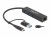 Bild 0 DeLock USB-Hub 3.0 Typ-C + LAN, Stromversorgung: USB, Anzahl