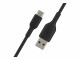 Image 9 BELKIN USB-C/USB-A CABLE PVC 15CM BLACK