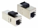 DeLock Keystone-Modul RJ45 - RJ45, Cat.6, kompakt 25 Stück