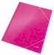 LEITZ     Eckspannermappe WOW         A4 - 39820023  pink