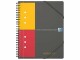 Oxford Notizheft International Meetingbook, A5 +, Kariert, Grau