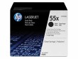 HP Inc. HP Toner Nr. 55X (CE255XD) Black (2er-Pack), Druckleistung