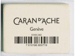 Caran d'Ache Radiergummi Quadrat Weiss, Detailfarbe: Weiss