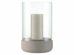 Blomus Windlicht Calma M 20 cm, Beige, Detailfarbe: Beige