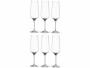 Leonardo Sektglas Cesti 240 ml, 6 Stück, Grau/Transparent, Material